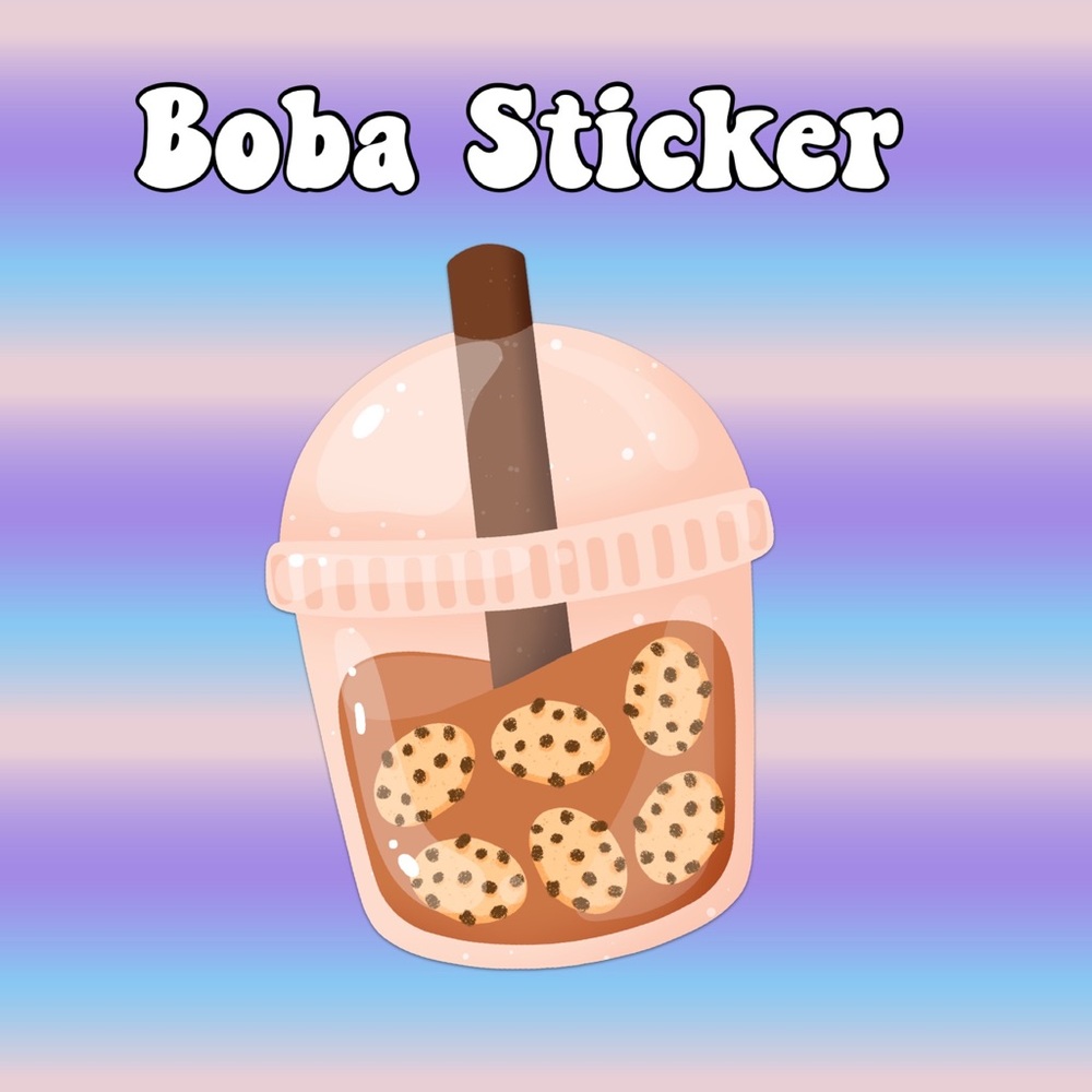 5/$5 Kawaii Sticker Boba